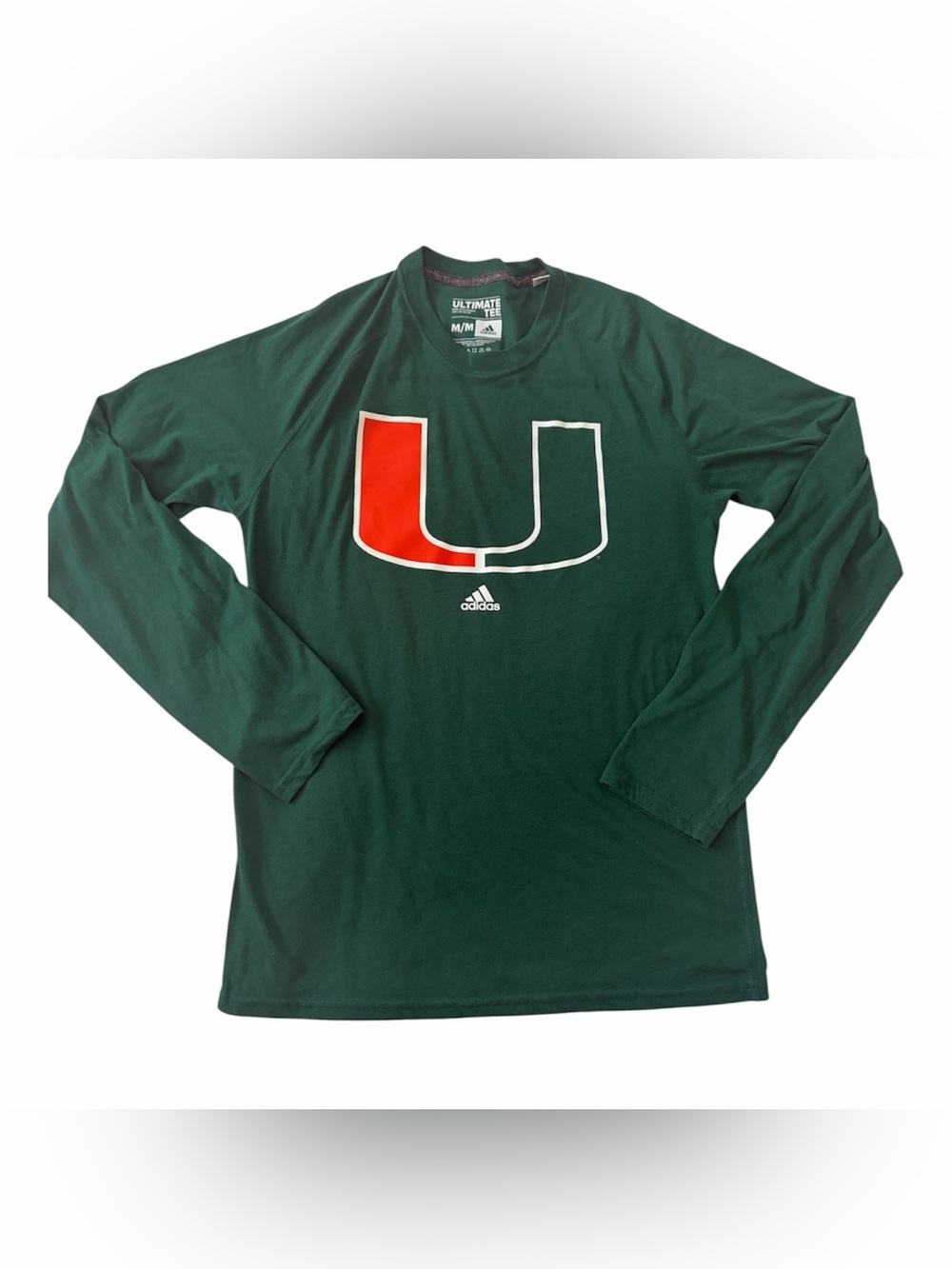 ADIDAS | University of Miami long sleeve top